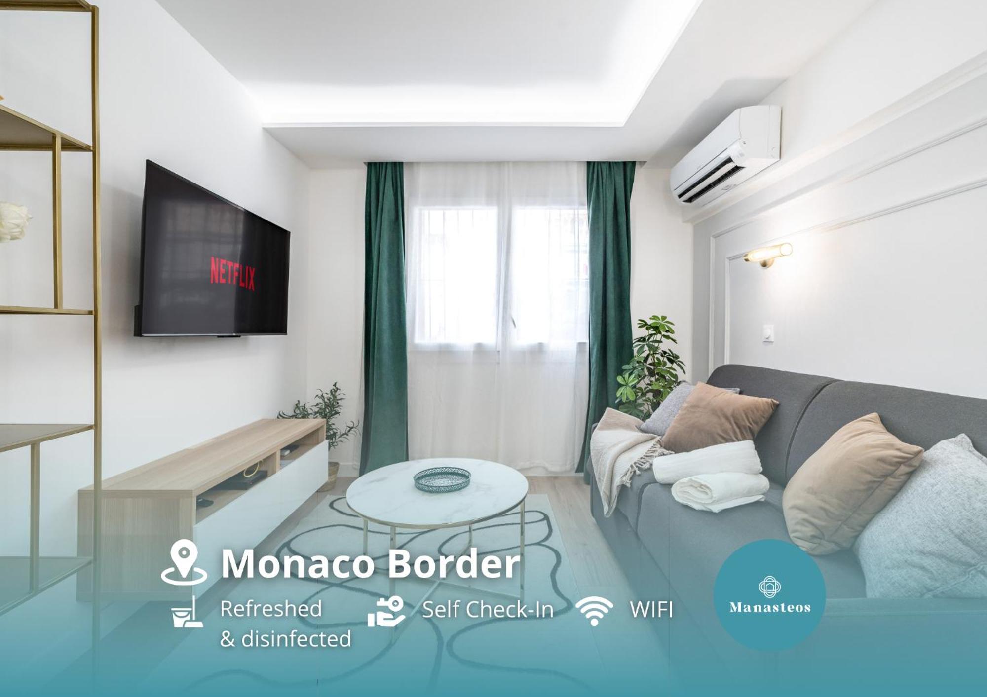 1Mn Gare De Monaco - Joli Appartement - Au Босолей Экстерьер фото